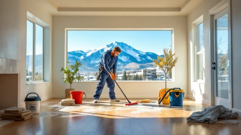 post construction cleanup for builders